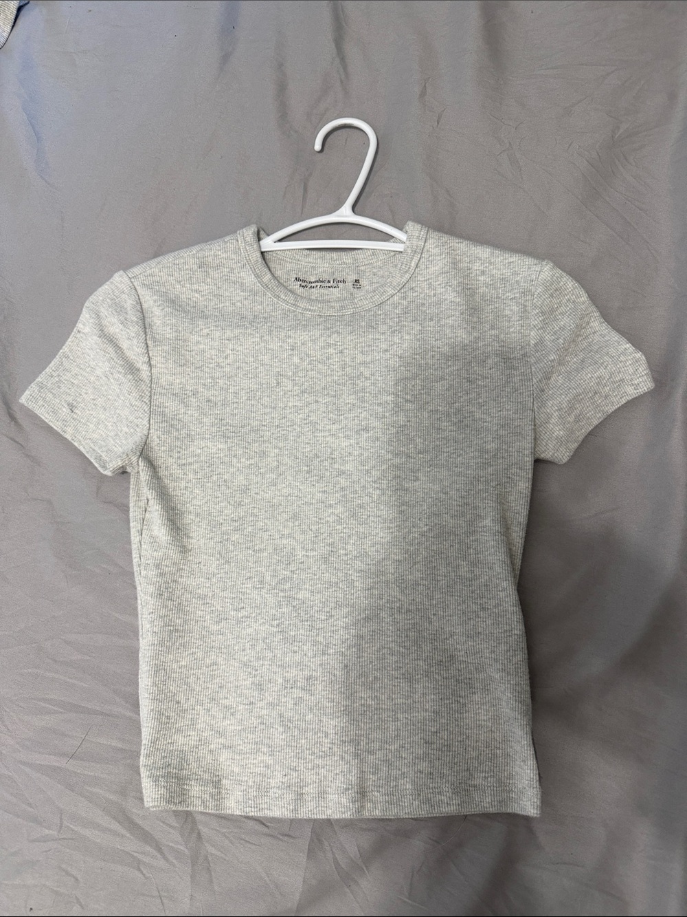 Abercrombie Essential Ribbed Tee